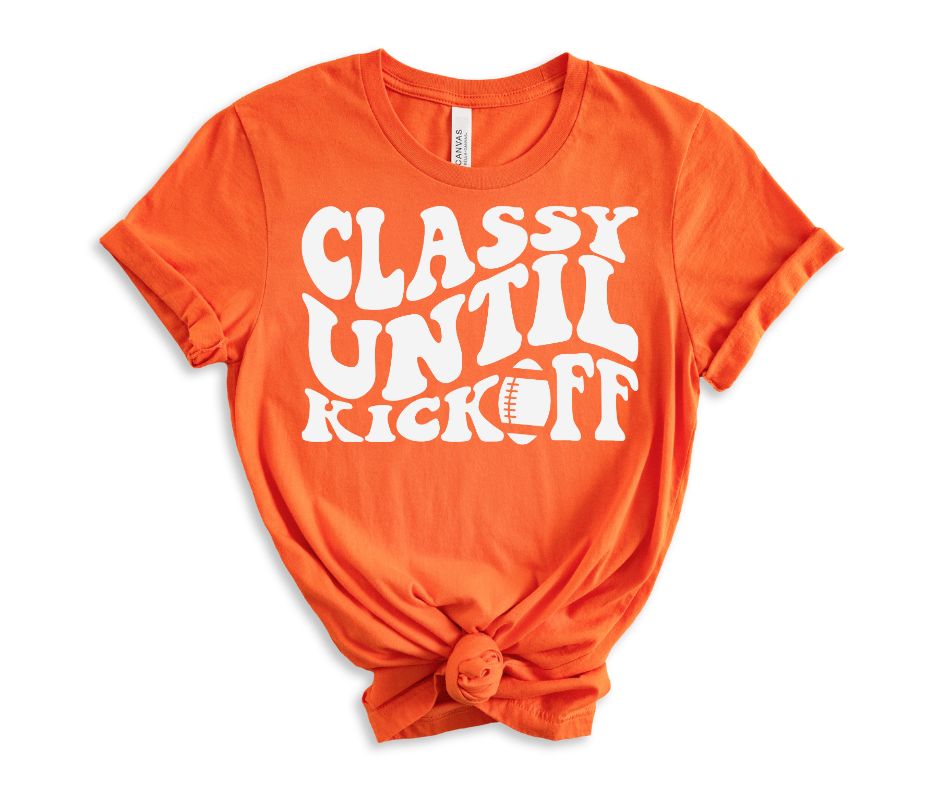 Stylish Graphic Tee for Football Fans - 10 Vibrant Color Options | Perfect for Game Day, Tailgating & Casual Wear