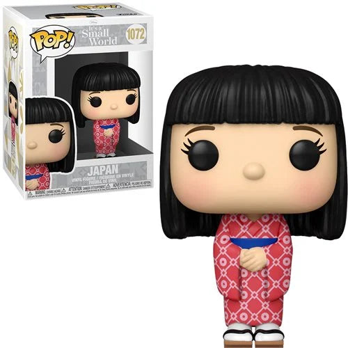 Disney Parks It's a Small World Japan Pop! Vinyl Figure - Collectible Toy for Disney Fans, Perfect for Display & Gifts - Home Decor, Office Desk, Disney Collection Showcase