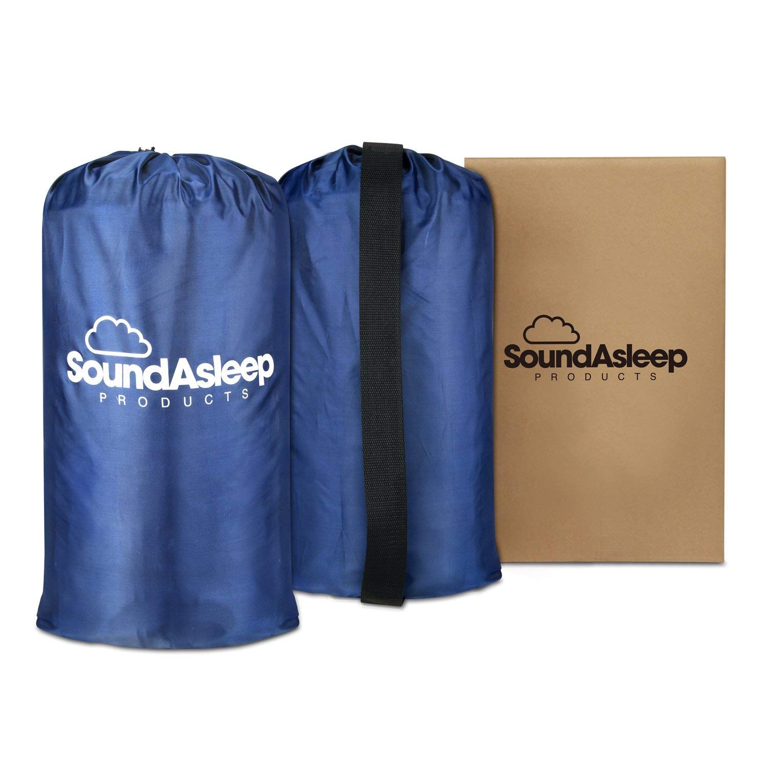 SoundAsleep Camping Series Air Mattress Bundle - Queen & Twin Size Inflatable Bed for Home, Travel & Outdoor Adventures | Perfect for Guests, Camping Trips & Temporary Sleeping Solutions
