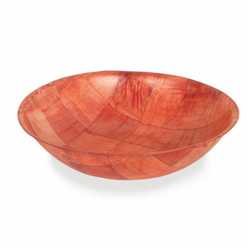 Handcrafted Woven Keyaki Wood Bowl Set - 12
