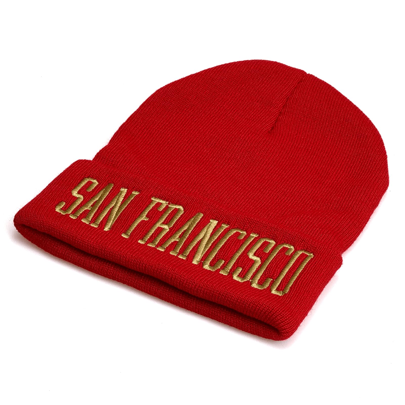 Warm Winter Hat Cities Beanie for Men & Women - Soft Knit Cuffed Cap with Fleece Lining - Perfect Christmas Gift for Outdoor Activities, Skiing & Snowboarding