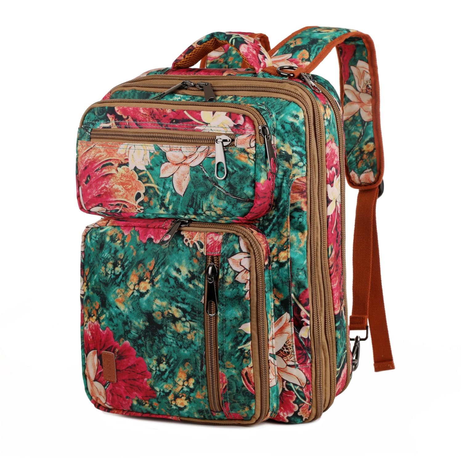 Baosha Convertible Backpack Briefcase - 15.6 Inch Laptop Bag for Women, Durable Travel Backpack & Hiking Rucksack (Model BC-04) - Perfect for Business, Commuting, Outdoor Adventures & College Campus Use