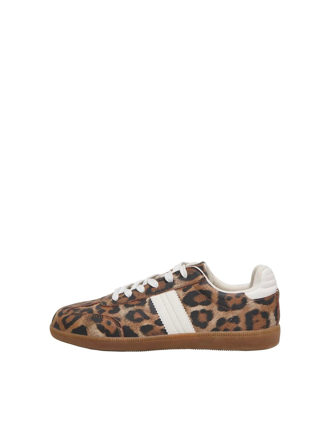 Lamber Sneaker Women's Casual Shoes - Sand & Leopard Print Fashion Sneakers for Walking, Running & Everyday Wear