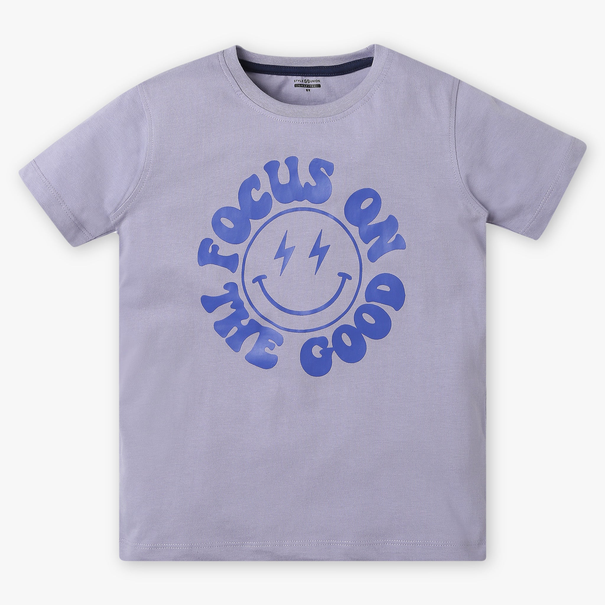 Boys Regular Fit Graphic T-Shirt - Cool & Comfortable Cotton Tee for Casual Wear, School & Play