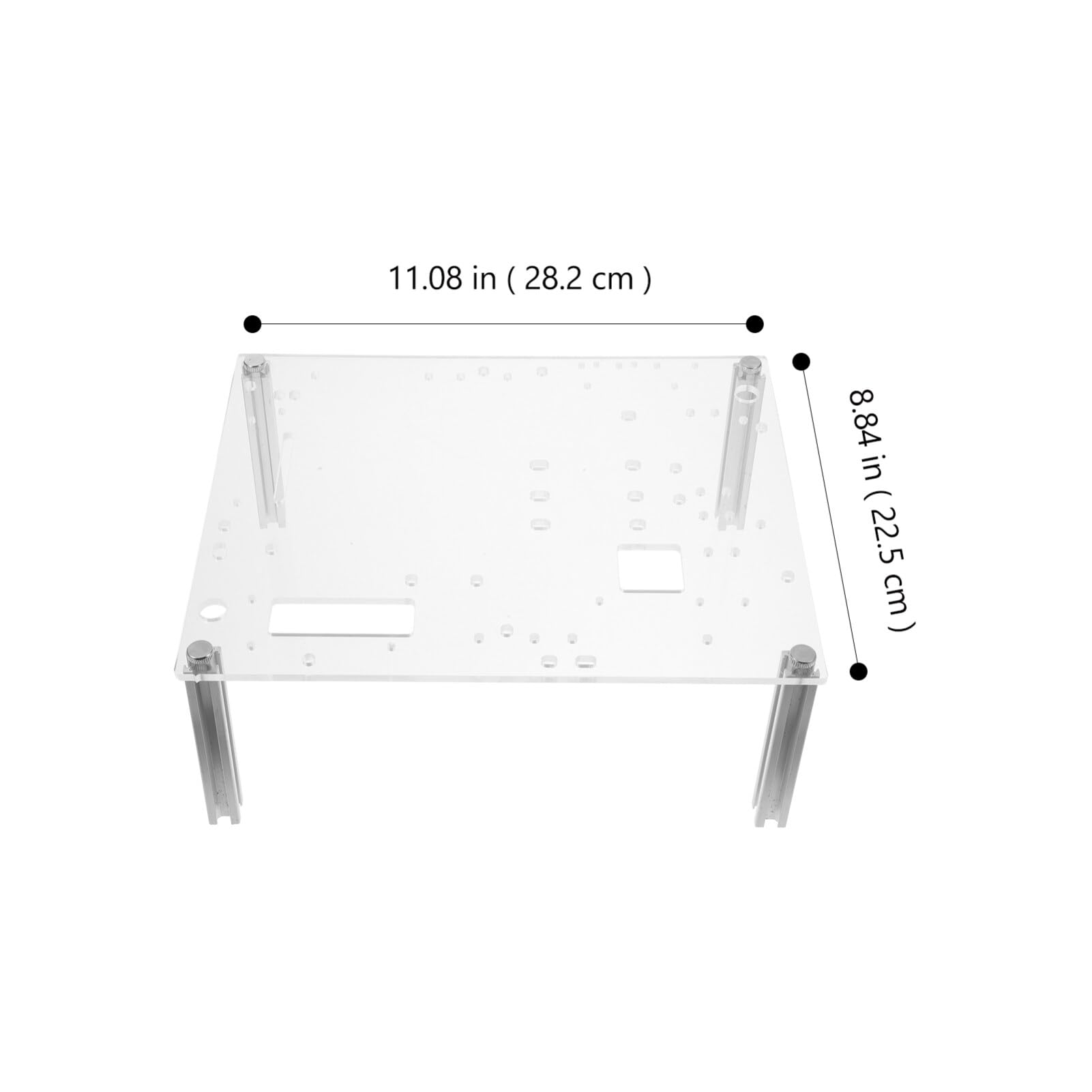 OSALADI Open Air Computer Case Frame - Motherboard Rack & Graphics Card Holder for DIY PC Builds | Durable Iron Chassis Bracket | Perfect for Gaming Rigs, Mining Rigs, and Desktop PC Showcases