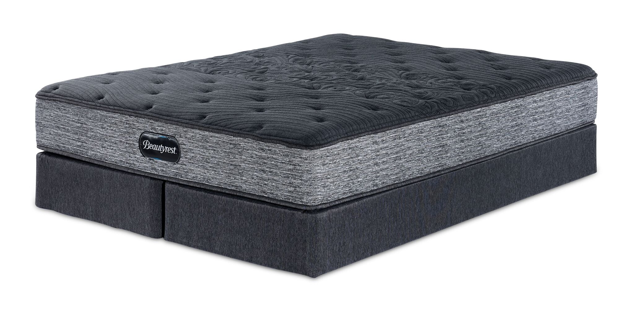 Beautyrest Countess Tight Top Firm Queen Mattress Set with Split Box Spring - Premium Support for Back Pain Relief, Ideal for Master Bedroom & Guest Room