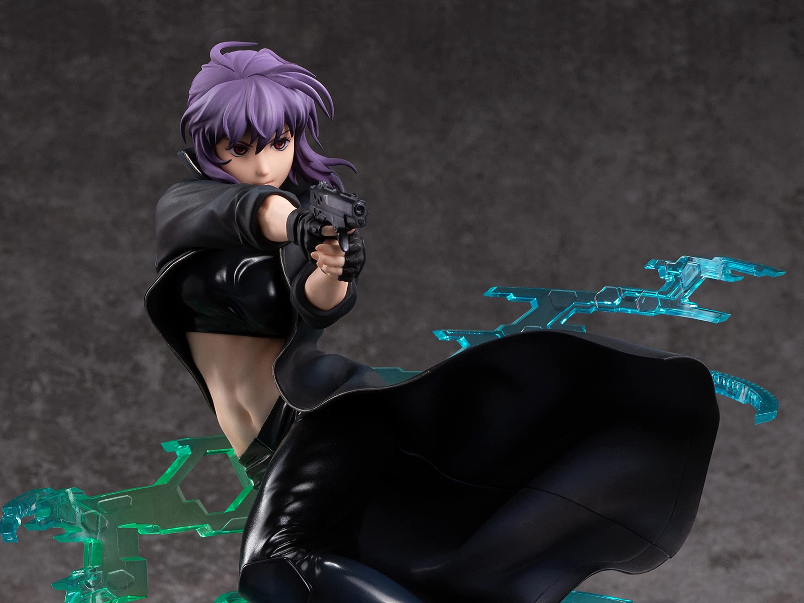 Ghost in The Shell: Stand Alone Complex 2nd GIG - Motoko Kusanagi 1:7 Scale PVC Figure - Anime Collectible for Fans & Display - Perfect for Home, Office, or Gaming Room Decor