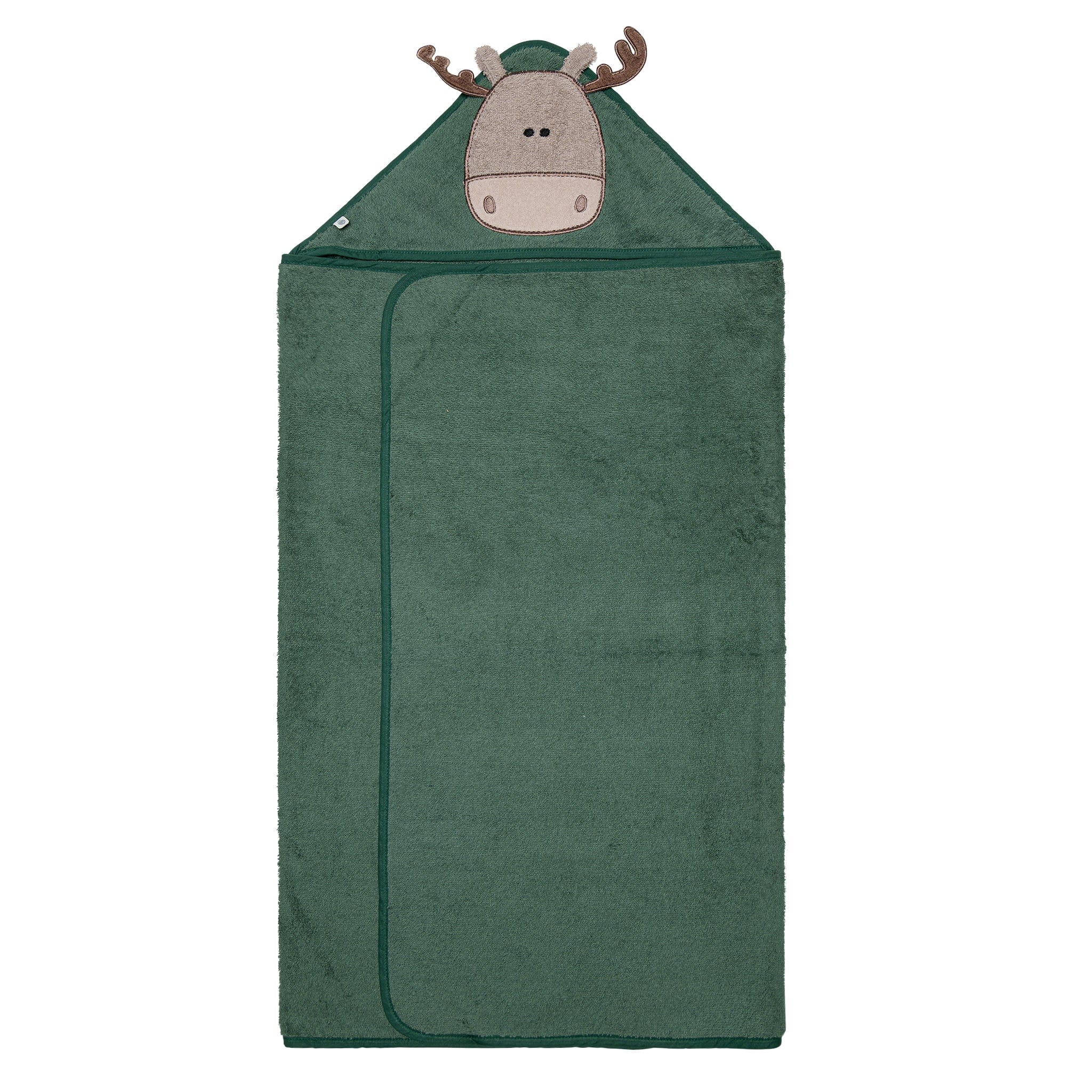 Soft & Absorbent Toddler Hooded Tower with Adorable Moose Design - Perfect for Bath Time, Swimming & Beach Fun