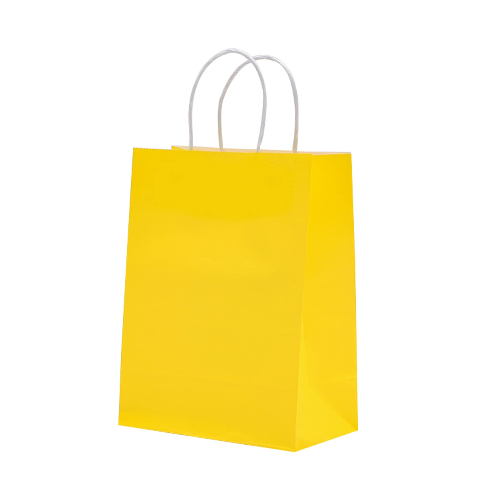 Eco-Friendly Kraft Paper Bags with Handles - 50 Pack Brown Shopping Bags for Retail, Grocery & Takeout | Perfect for Restaurants, Kids Parties, Holiday Gifts & Boutique Packaging (11.8