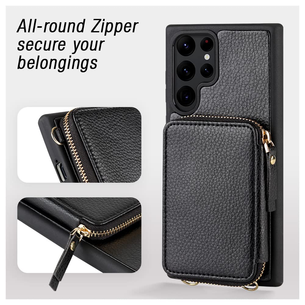 Samsung Galaxy S22 Ultra Wallet Case (6.8