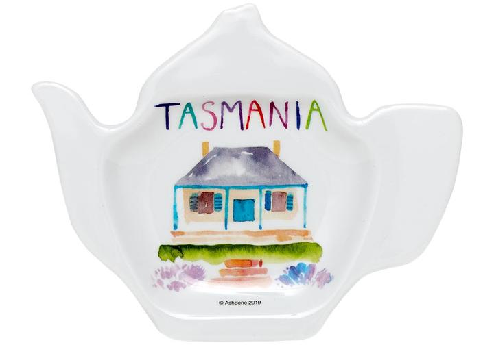 Premium Ashdene Large Tea Bag Holder - Elegant Ceramic Tea Bag Storage for Loose Leaf & Herbal Teas | Perfect for Kitchen, Pantry & Tea Station Organization