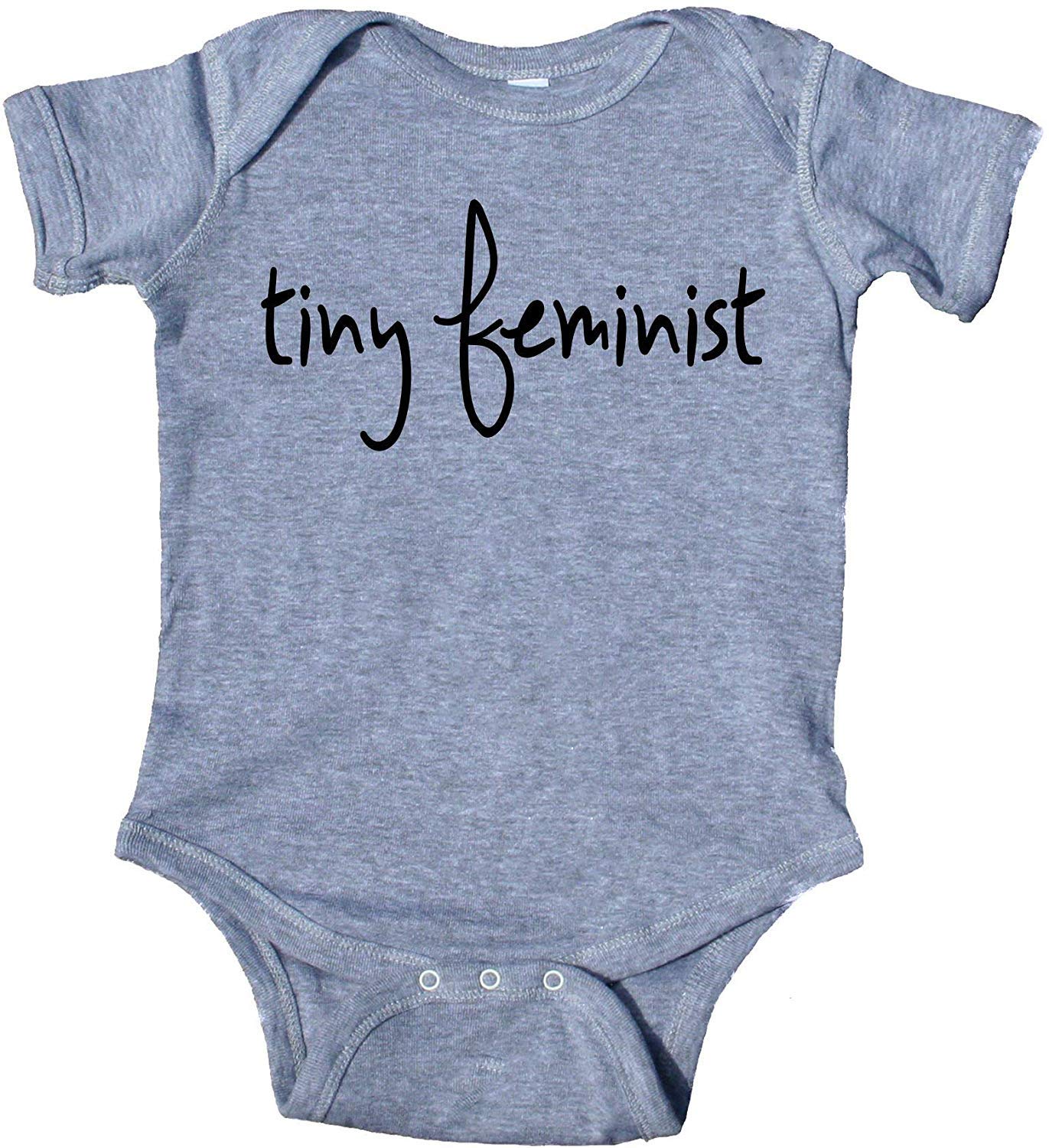 GKrepps Tiny Feminist Baby Onesie - Cute Feminism Baby Clothes & Infant Bodysuit for Kids - Perfect for Playdates, Gender Equality Events & Photo Shoots