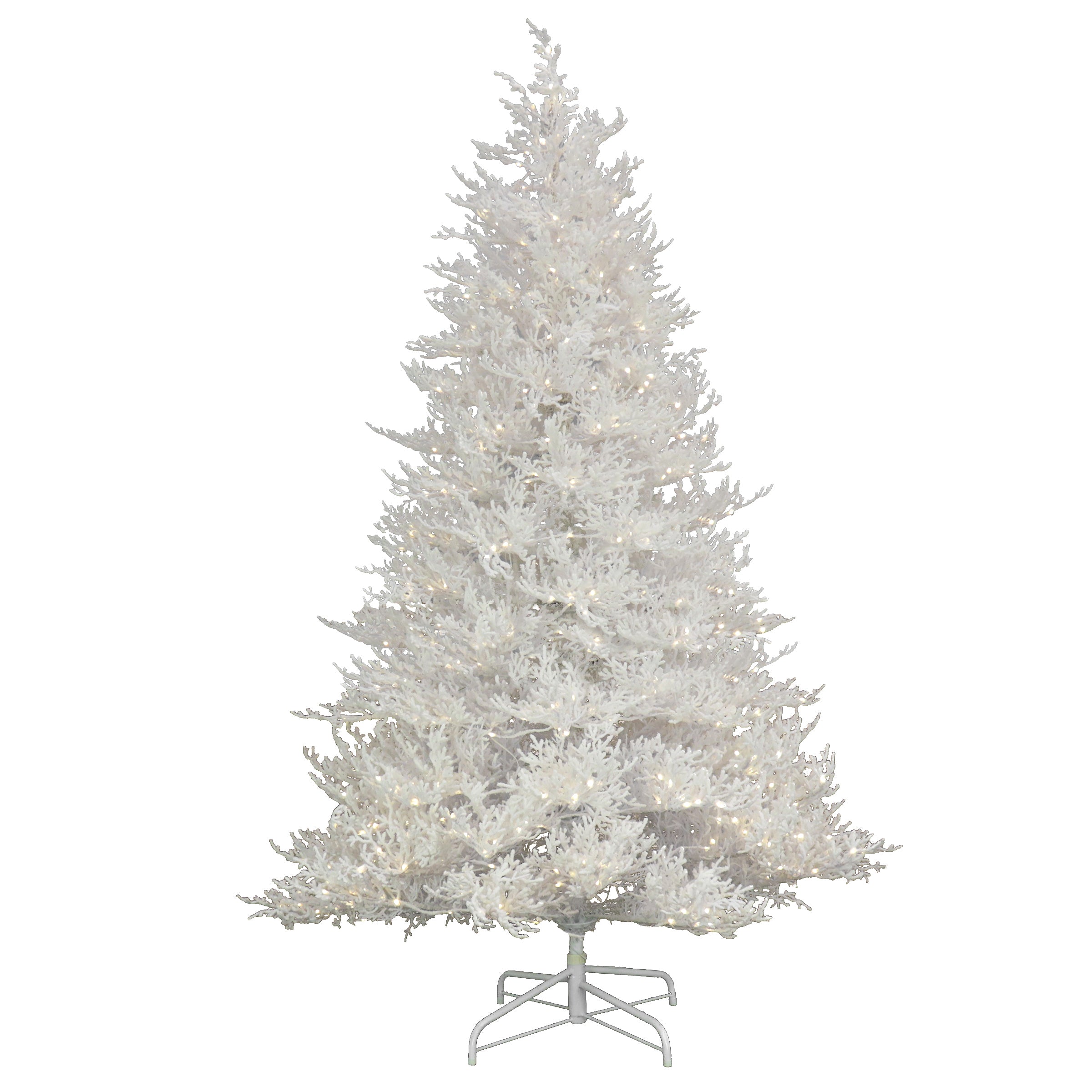 6.5 ft Pre-Lit Artificial Sea Coral Tree with Warm White LED Lights for Home, Office, and Holiday Decor