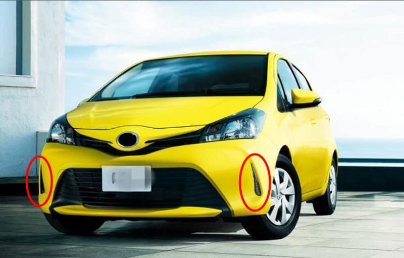High-Quality LED Daytime Running Lights & Fog Lamps Replacement Kit for Toyota Vitz 2016-2018 - Durable Car Lighting Upgrade for Enhanced Visibility & Safety (Perfect for Night Driving, Foggy Conditions & Daily Commute)