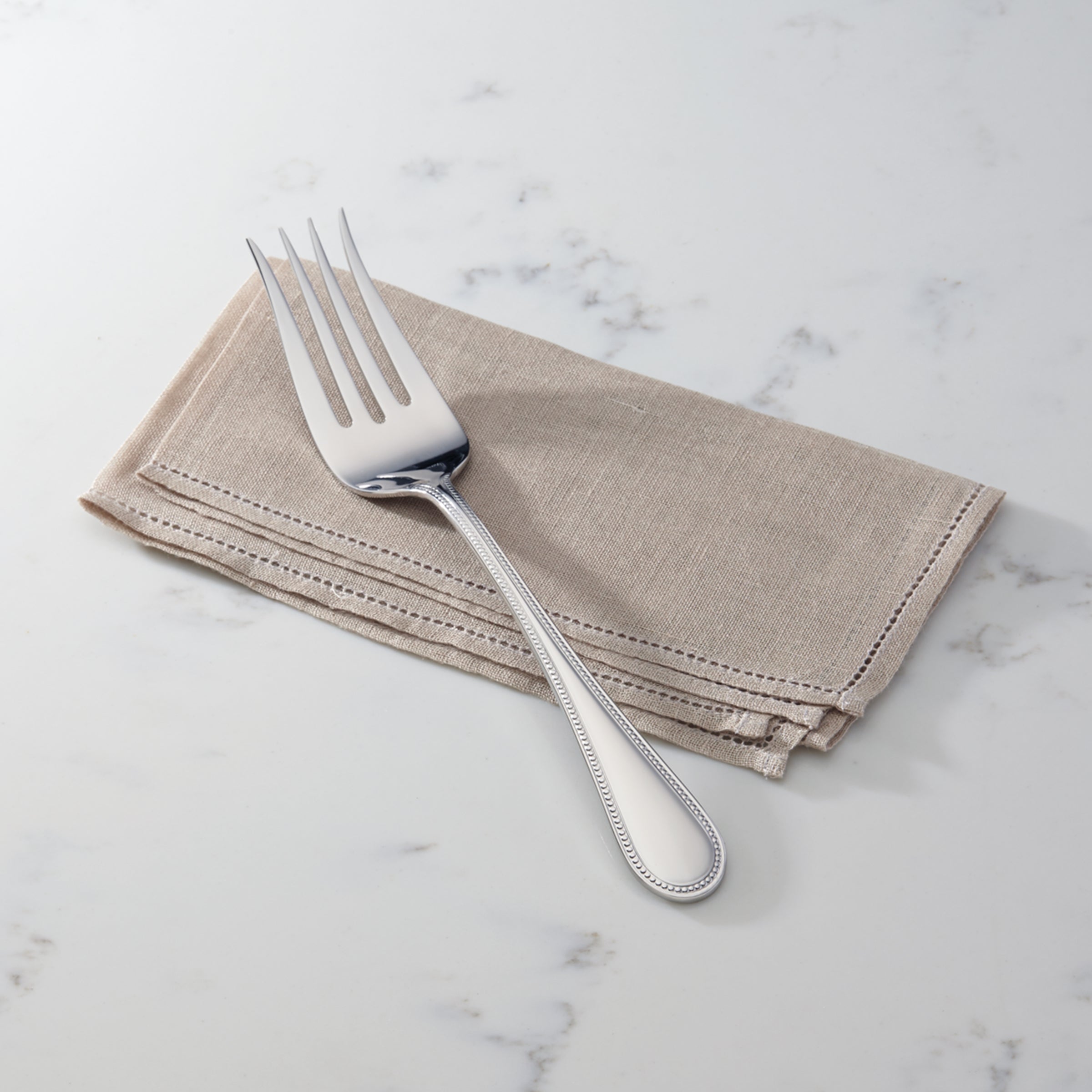 Premium Stainless Steel Buffet Fork - Lyndon Elegant Serving Utensil for Parties, Catering & Home Dining