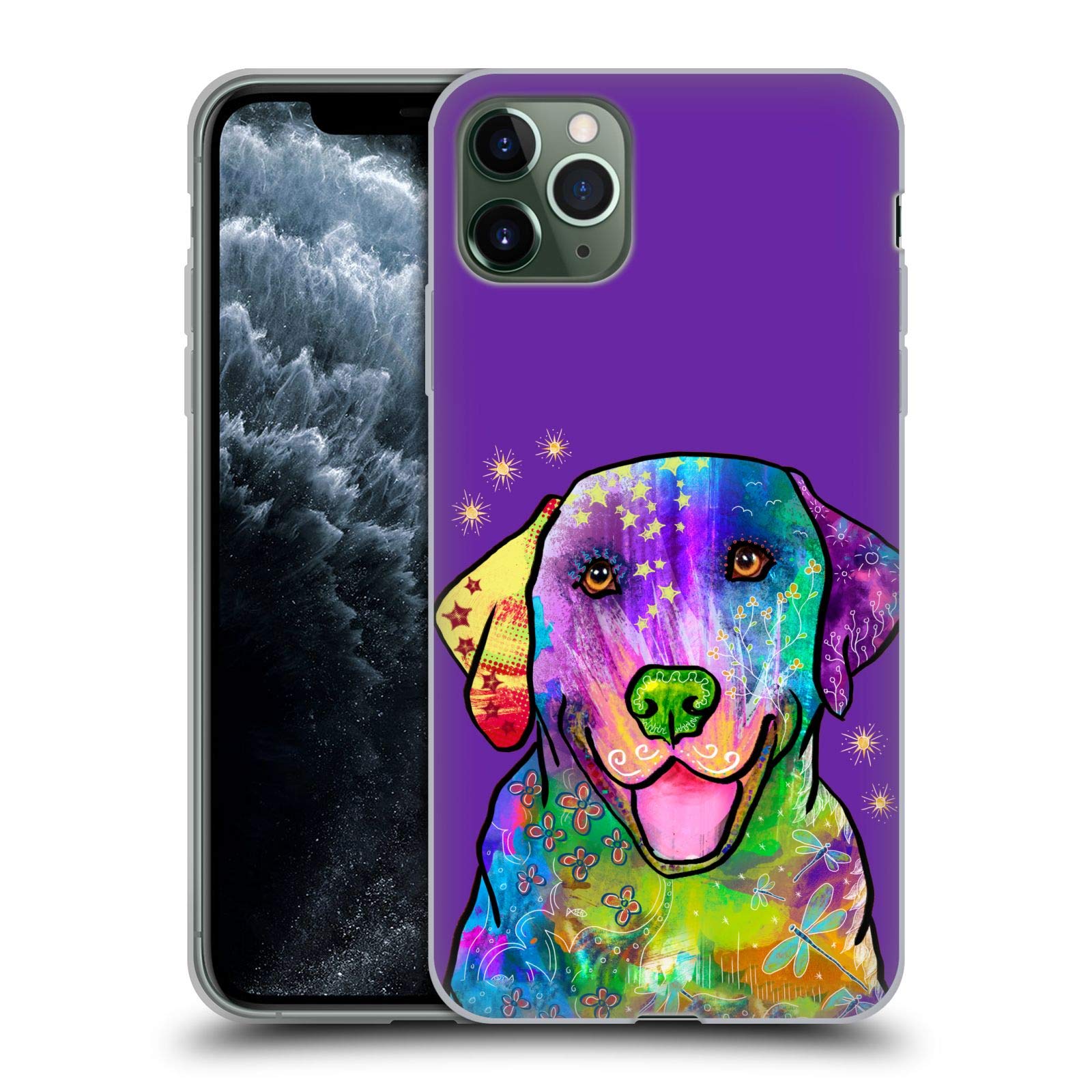 Officially Licensed Duirwaigh Golden Retriever Dog Soft Gel Case for Apple iPhone 11 Pro Max - Cute Animal Phone Cover for Dog Lovers, Perfect Gift for Pet Owners - Use at Home, Work or Outdoor Adventures