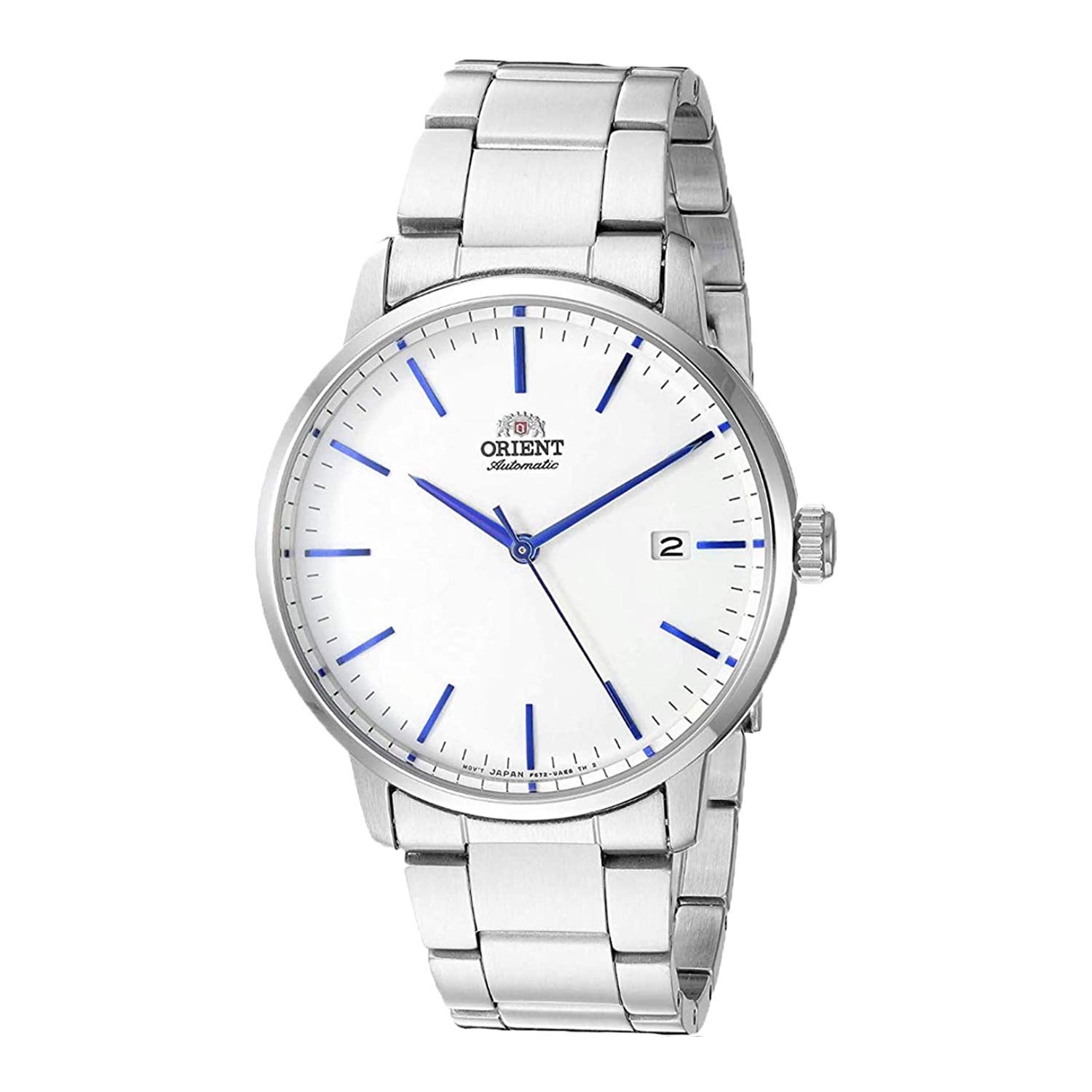 Orient RA-AC0E Japanese Automatic Hand Winding Contemporary Watch for Men - Stylish Dress Watch for Business, Formal Occasions & Everyday Wear