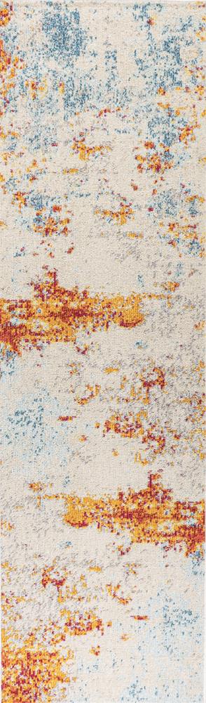Modern Abstract Sunset Area Rug - Non-Slip Soft Living Room Carpet for Bedroom, Dining Room & Home Decor