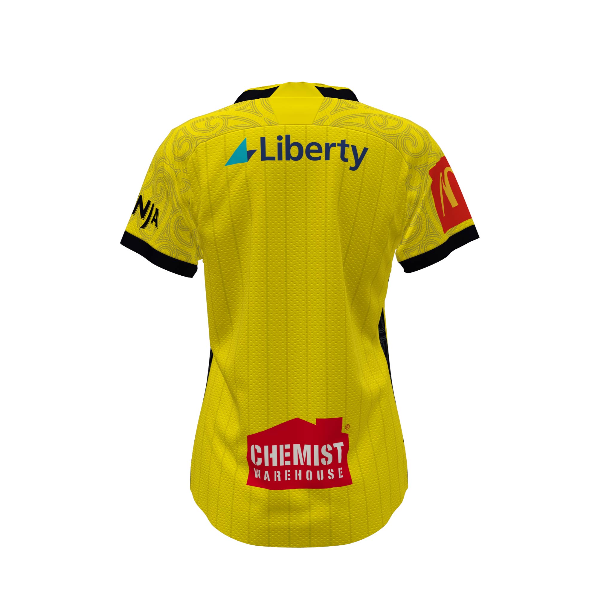 Wellington Phoenix A-League Women's Home Jersey 2024/2025 - Official Soccer Uniform for Fans & Players - Perfect for Matchdays, Training & Support
