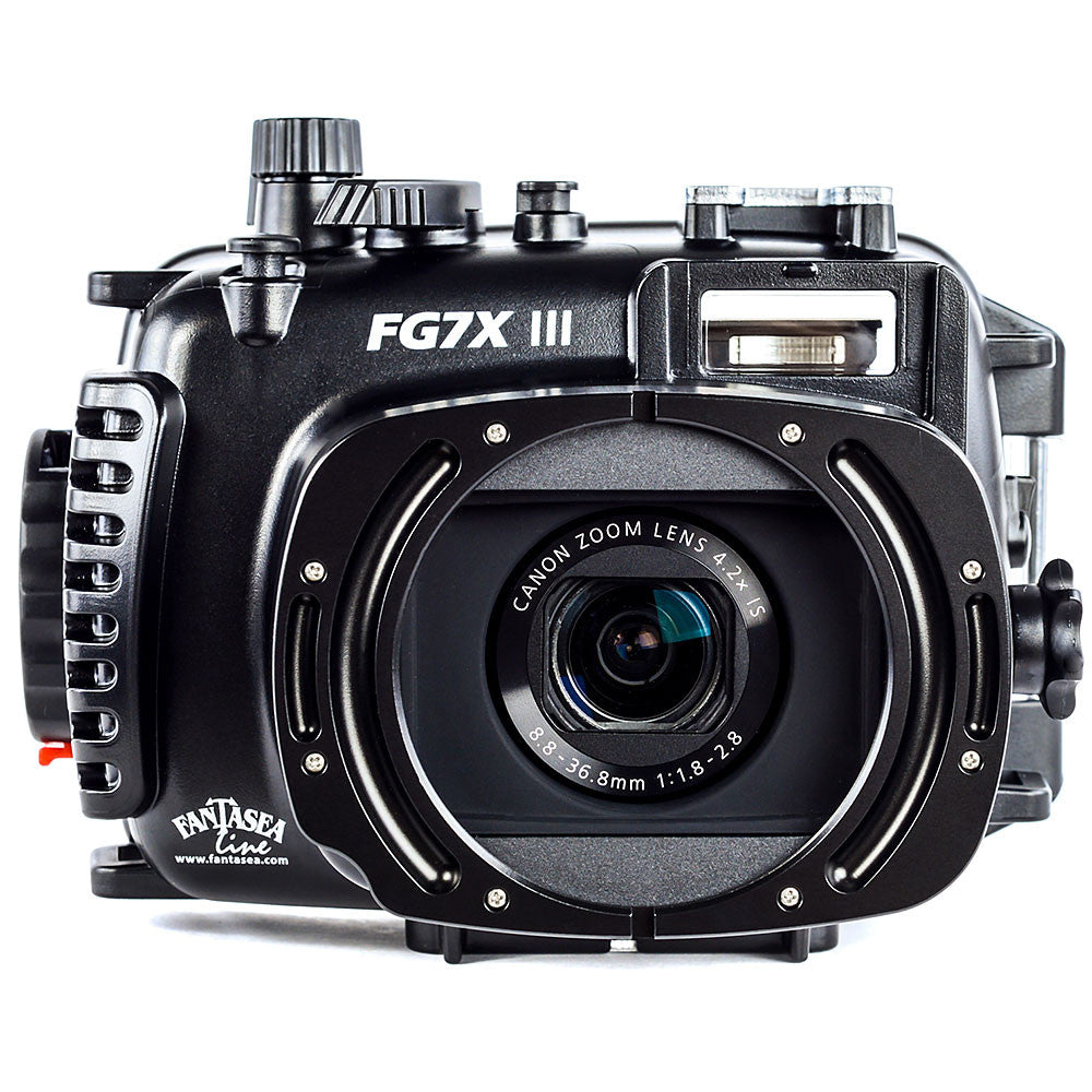 Fantasea FG7X III S Underwater Housing for Canon G7 X III Camera - Waterproof Case for Scuba Diving, Snorkeling & Underwater Photography
