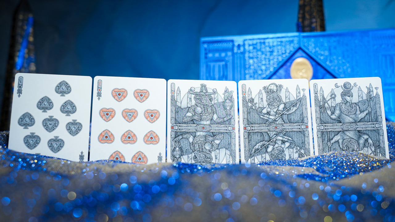 Ankh Artist Boxset Playing Cards - Premium Collectible Deck for Magic Tricks, Poker & Card Games | Perfect for Gifts, Game Nights & Cardistry