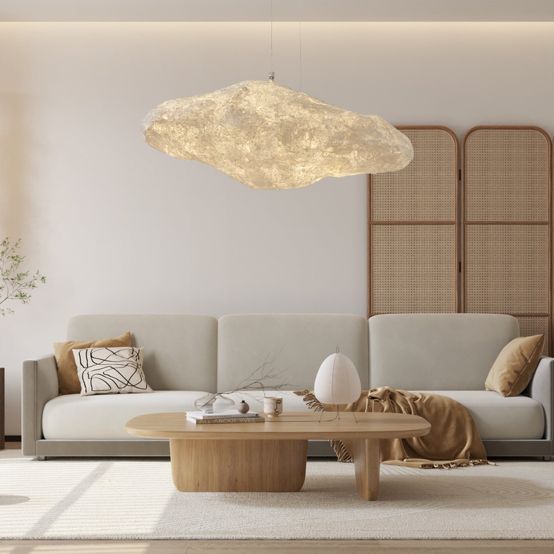 Chris Cloud Pendant Lamp - Modern Hanging Light Fixture for Bedroom, Living Room & Dining Room - Stylish Ceiling Lighting Decor for Home & Office