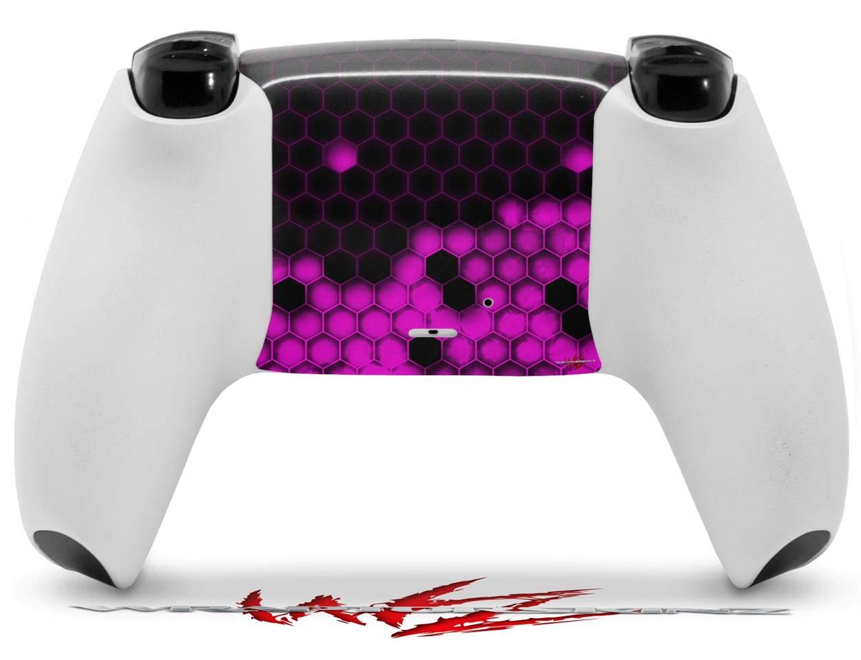 PS5 DualSense Controller Skin Wrap - HEX Hot Pink for Gaming & Protection