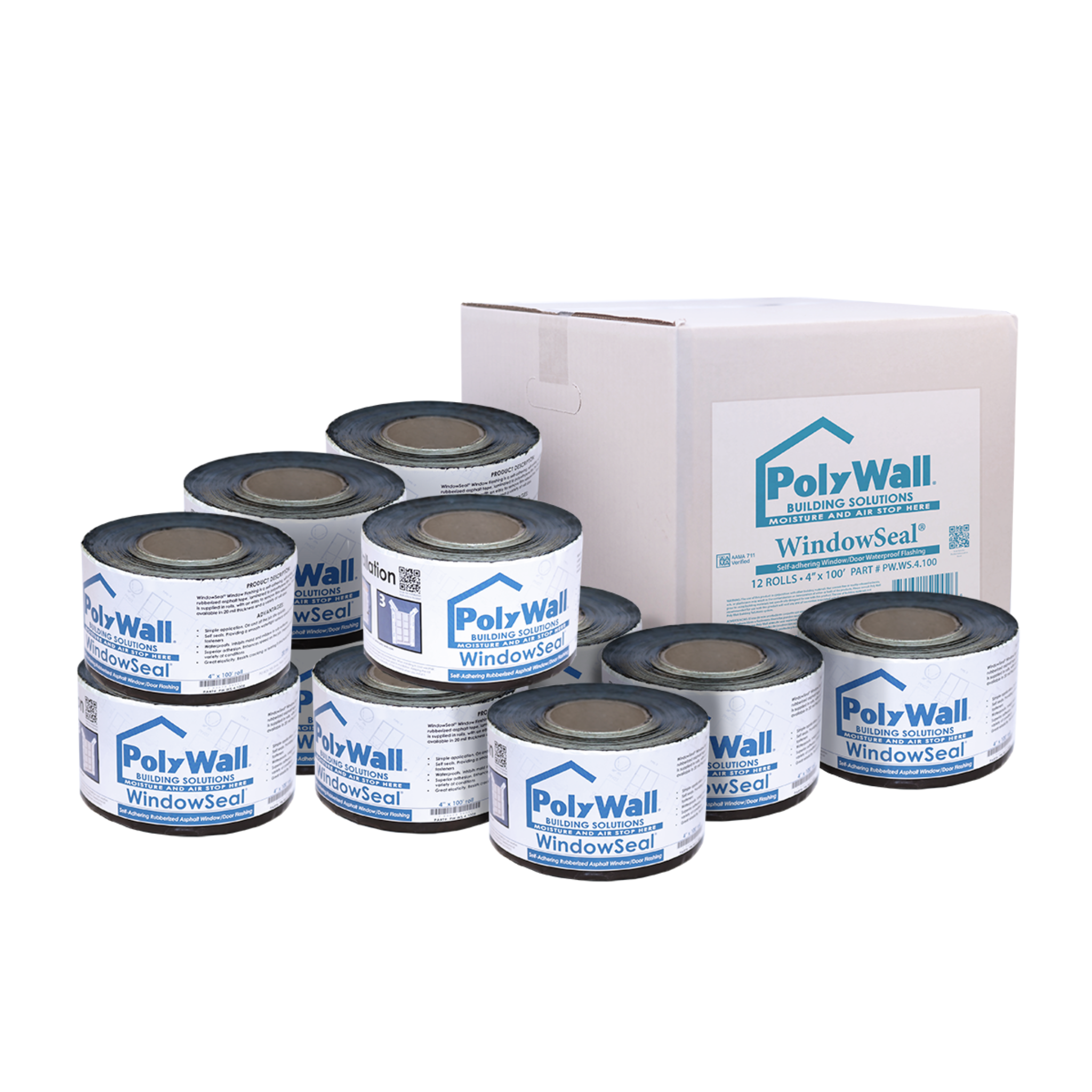 PolyWall WindowSeal 20 Mil Window Flashing Tape (4
