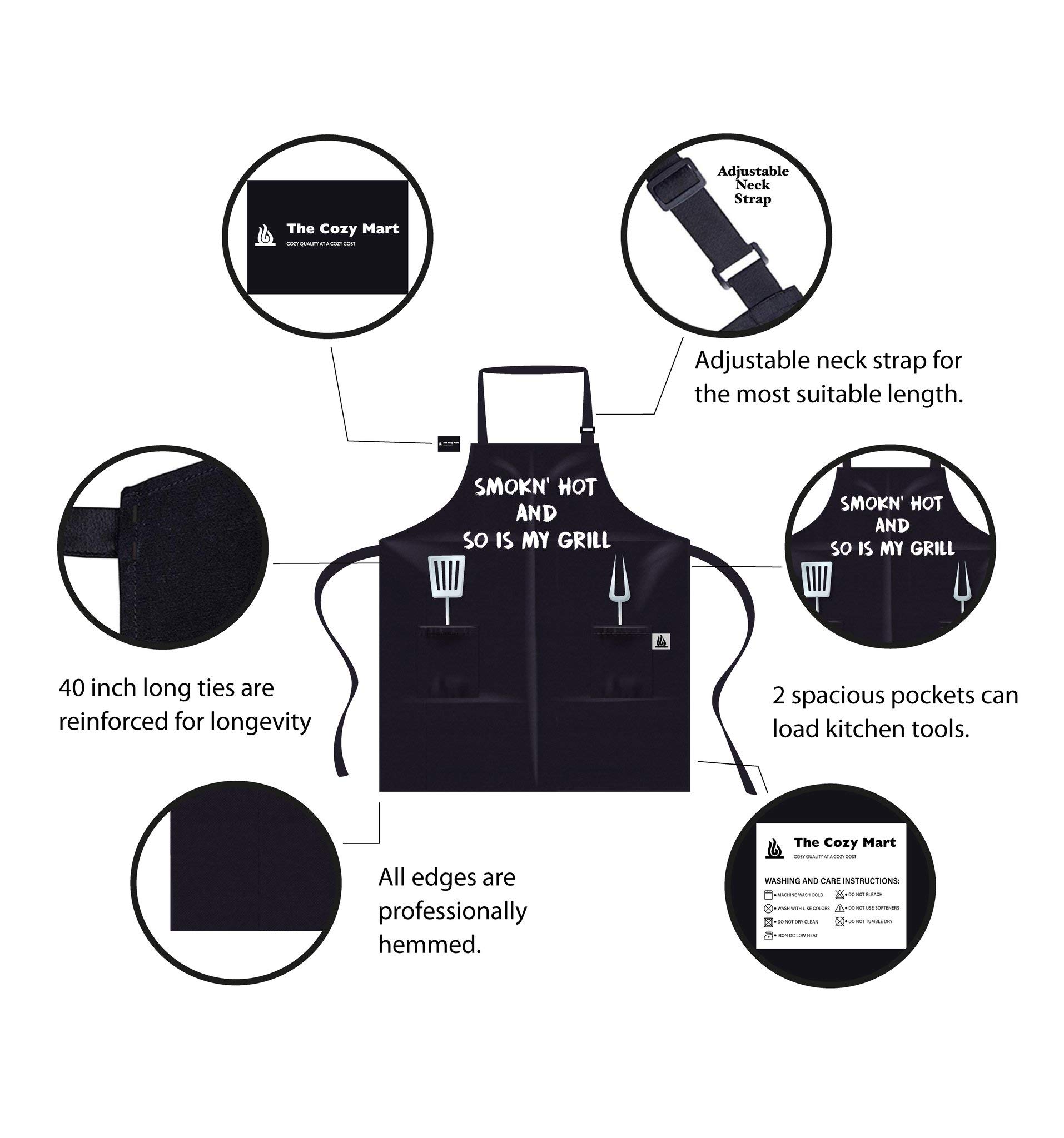 Funny BBQ Apron for Men - 