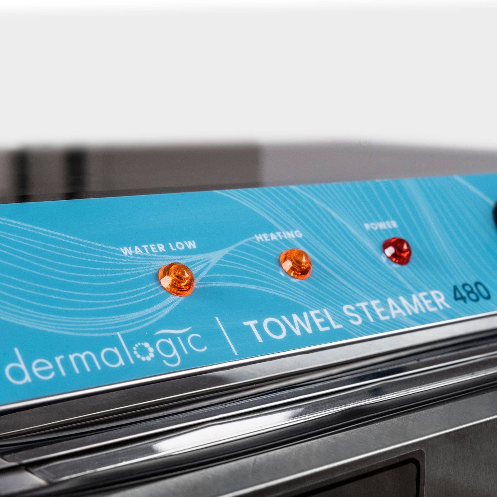 DermaLoGIC 480 Professional Towel Steamer for Salon & Spa - Fast Heating, Large Capacity, Perfect for Disinfecting & Warming Towels