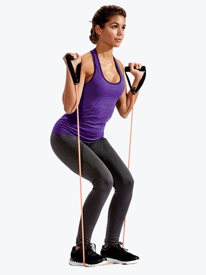 Gaiam Medium Resistance Band with Door Anchor Kit - Perfect for Home Workouts, Strength Training & Physical Therapy