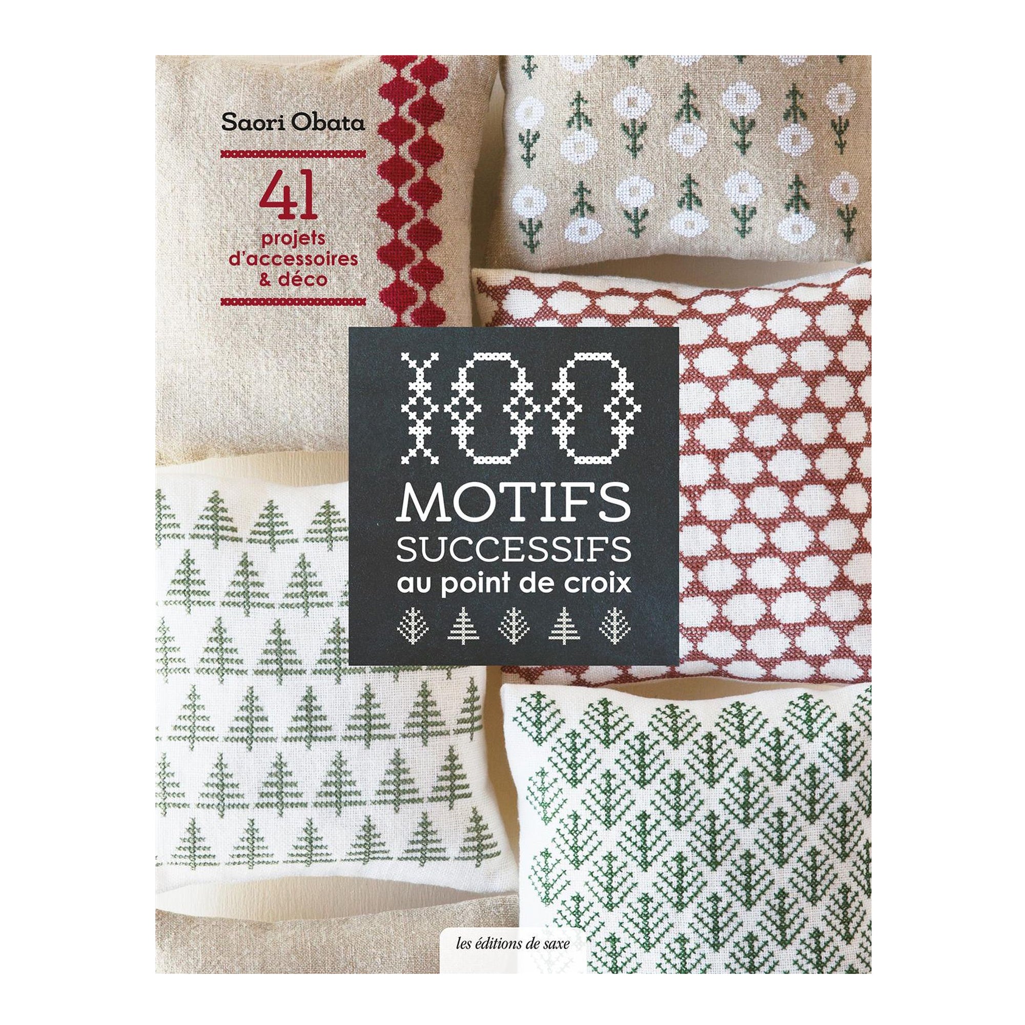 100 Cross Stitch Motifs Patterns - French Edition - Perfect for DIY Embroidery, Home Decor & Gift Making