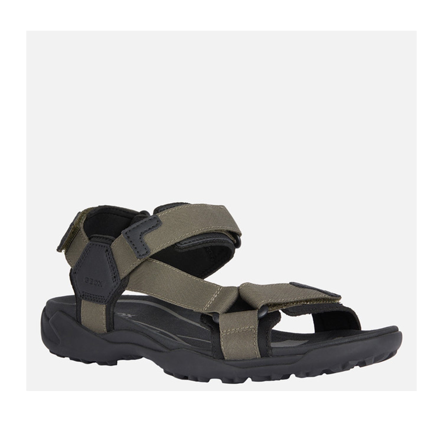 Geox Men's Terreno + Grip Hiking Boots in Sage Green - Waterproof & Breathable Outdoor Shoes for Hiking, Trekking, and Casual Wear