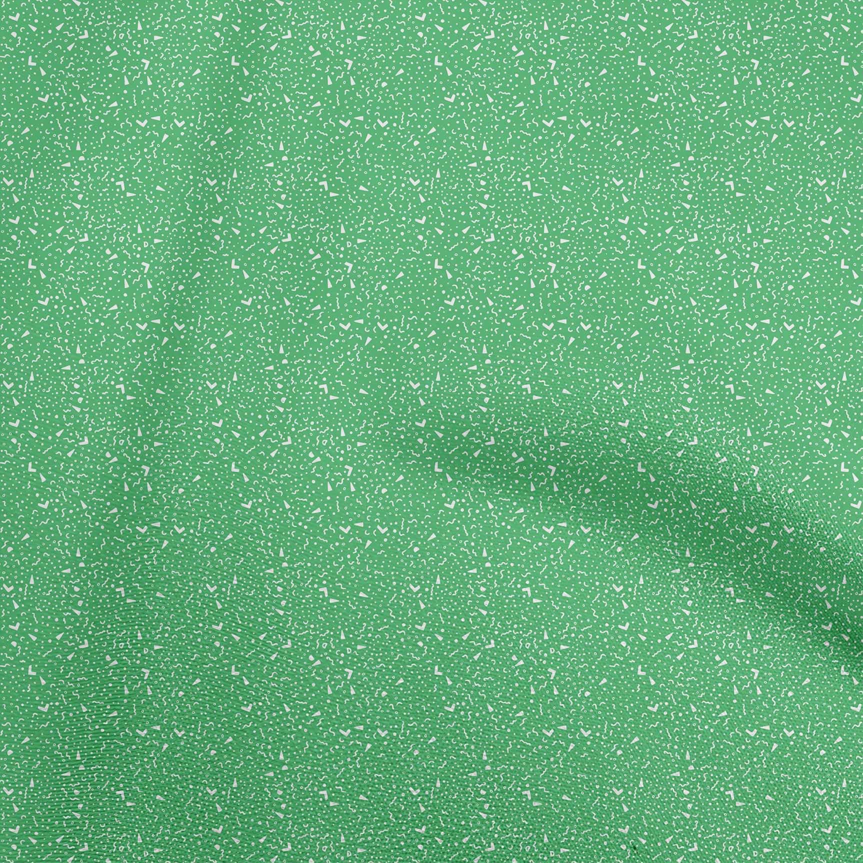 Velvet Green Fabric by The Yard - 58 Inch Wide Printed DIY Sewing Supplies for Christmas Clothing & Decor | Soft Holiday Fabric for Dresses, Crafts & Home Decor