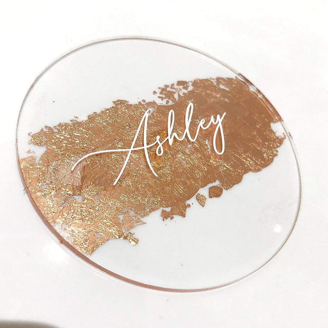 2 PCS 14 Inch Clear Acrylic Discs - 2mm Thick Transparent Plexiglass Round Sheets for DIY Crafts, Home Decor, Signage & Laser Cutting Projects
