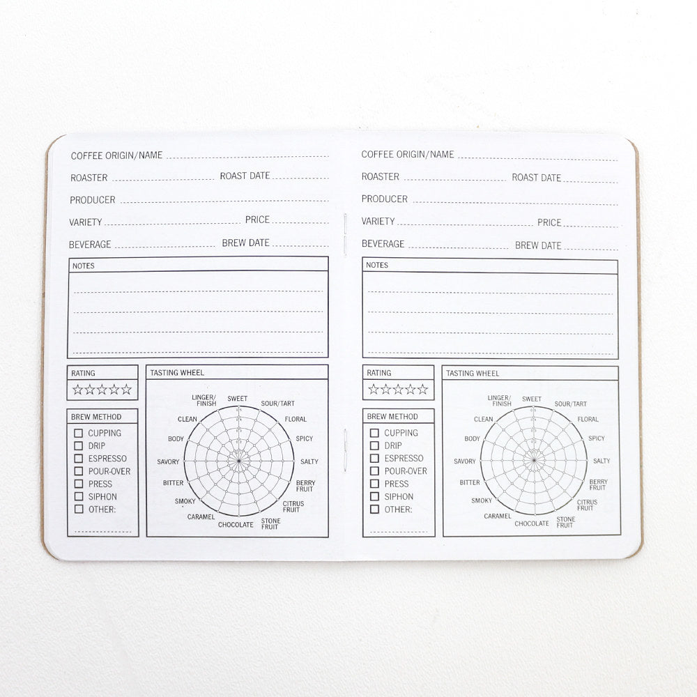 Espresso Tasting Notebook - 33 Cup Flavor Journal for Coffee Lovers | Perfect for Baristas, Home Brewers & Coffee Tasting Events