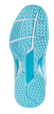Babolat Propulse Blast All Court Women's Tennis Shoes - Tanager Turquoise | Lightweight & Durable for Competitive Play | Perfect for Clay, Hard & Grass Courts