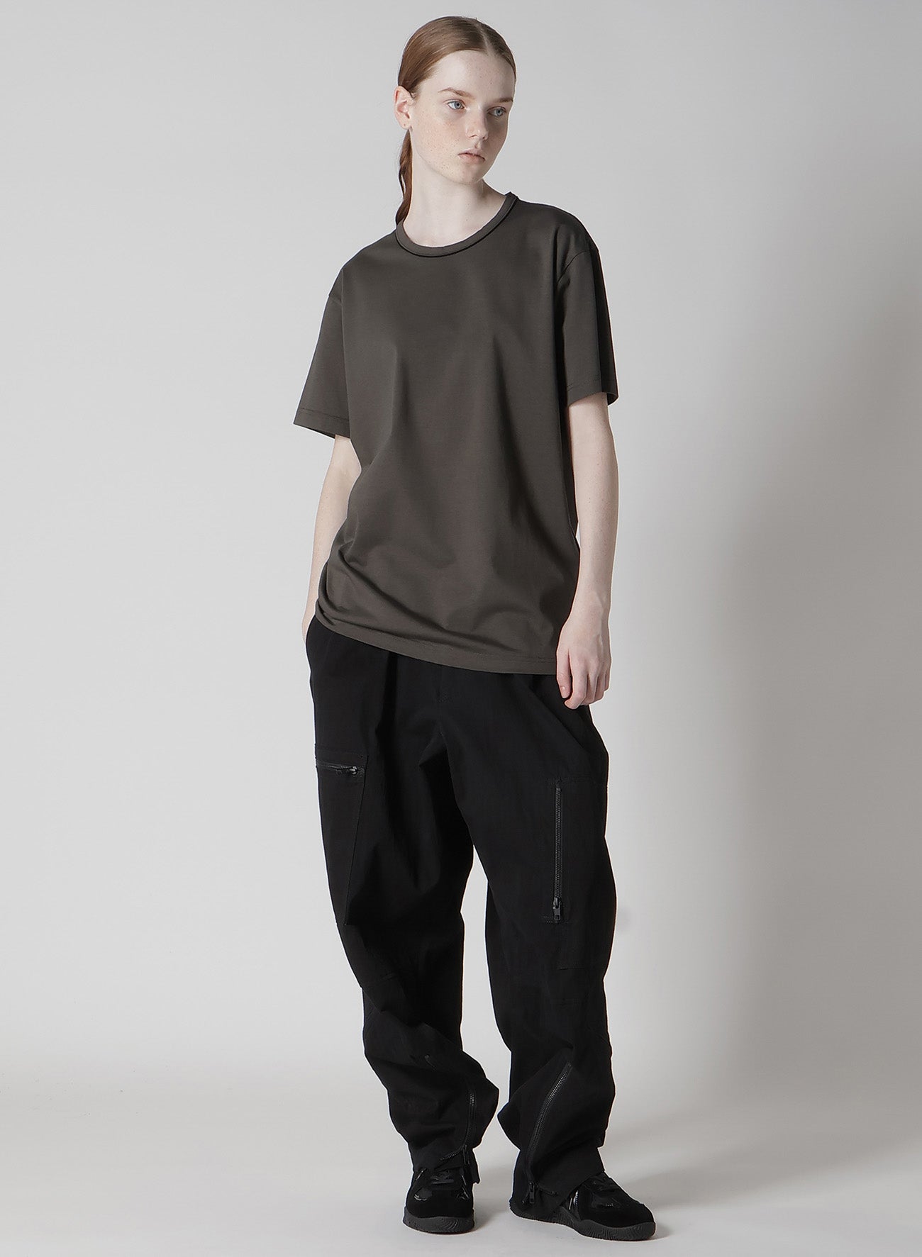 COTON JERSEY Y'S STITCH HALF SLEEVE BIG T-Shirt - Comfortable Cotton Jersey Fabric with Unique Y-Stitch Detail, Perfect for Casual Wear, Gym, and Everyday Outfits