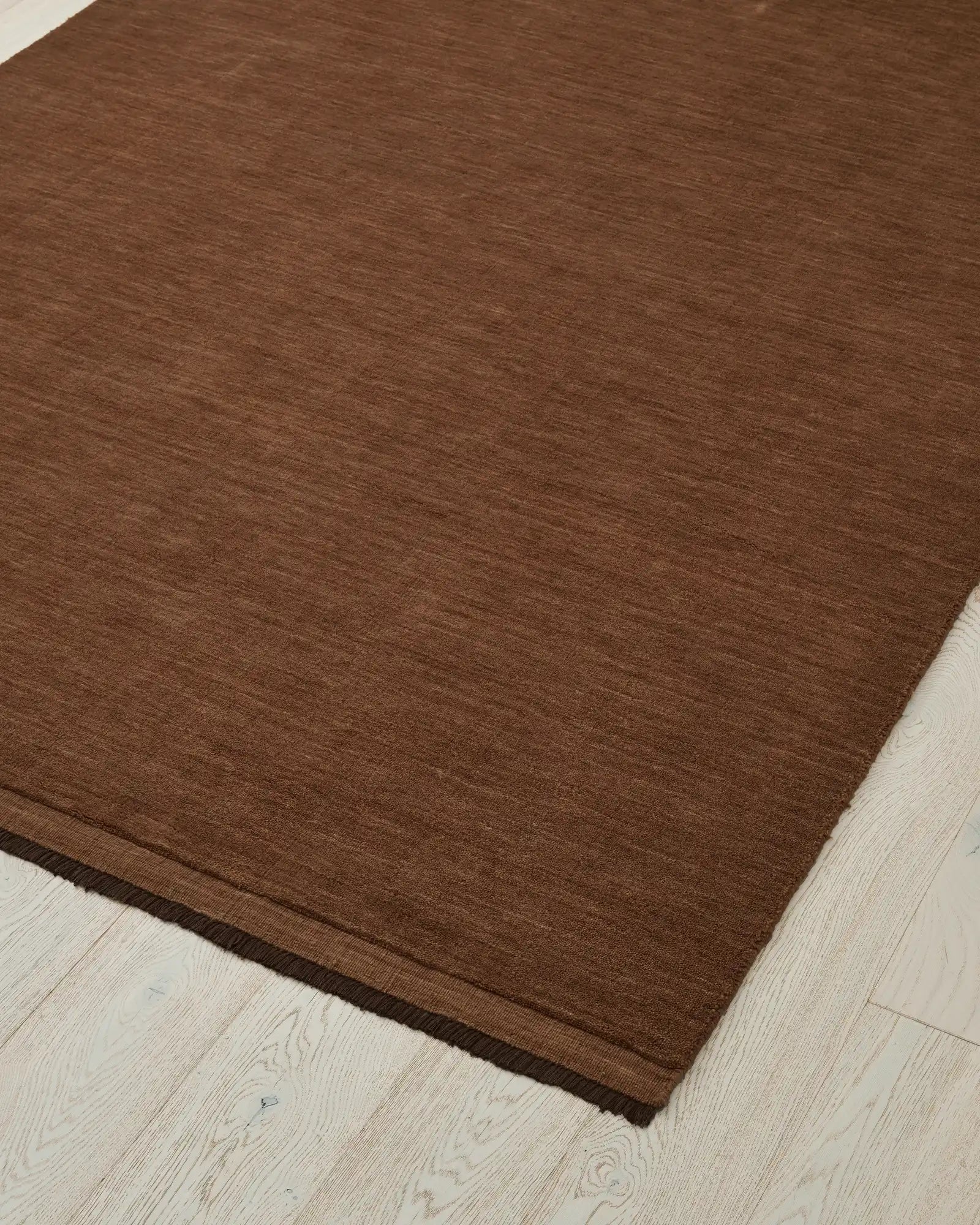Silvio Sienna Area Rug - Soft Modern Boho Rug for Living Room, Bedroom, Dining Room - Non-Slip Comfortable Floor Carpet for Home Decor