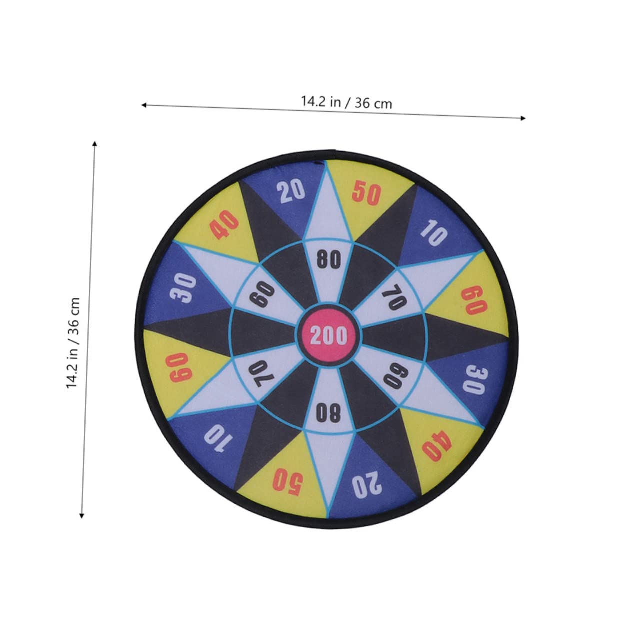 WHAMVOX 2 Sets Sticky Ball Dart Board Game Set - Plastic Sports Toy for Kids & Adults - Fun Indoor/Outdoor Party Games, Birthday Gifts, Family Game Night Activities