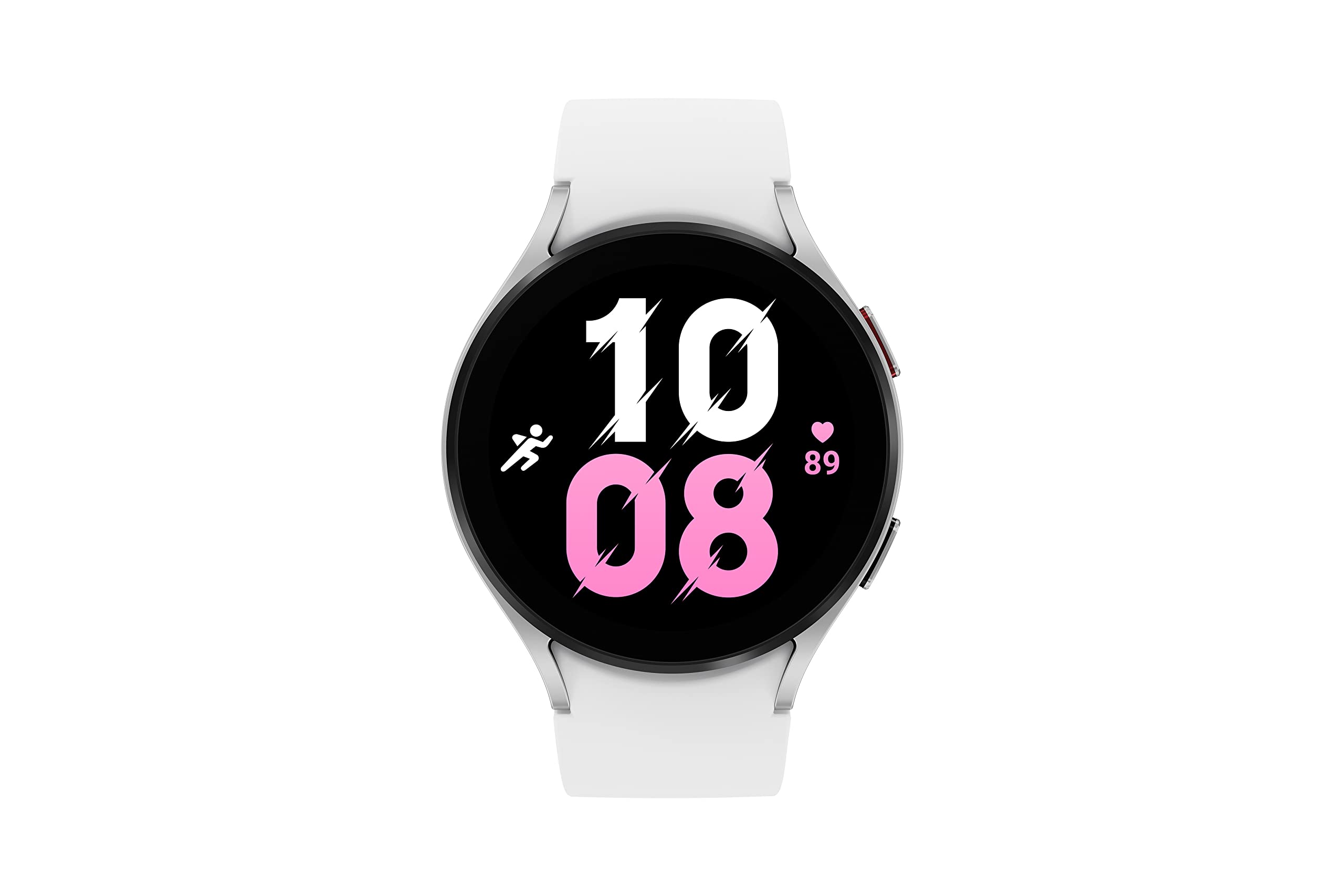 SAMSUNG Galaxy Watch 5 44mm LTE Smartwatch with Body, Health & Fitness Tracker | Improved Battery Life | Sapphire Crystal Glass | Enhanced GPS | US Version Silver/White | Perfect for Workouts, Sleep Monitoring & Daily Activity Tracking