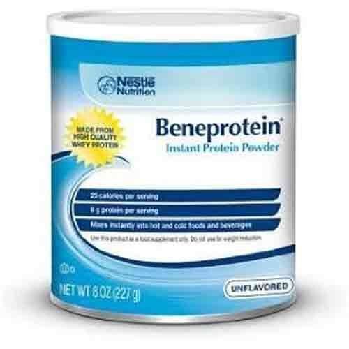 Beststores RESOURCE BENEPROTEIN Instant Protein Powder - 8 oz Can (Case of 6) | Fast-Acting Whey Protein Supplement for Muscle Recovery, Workout & Post-Exercise Nutrition