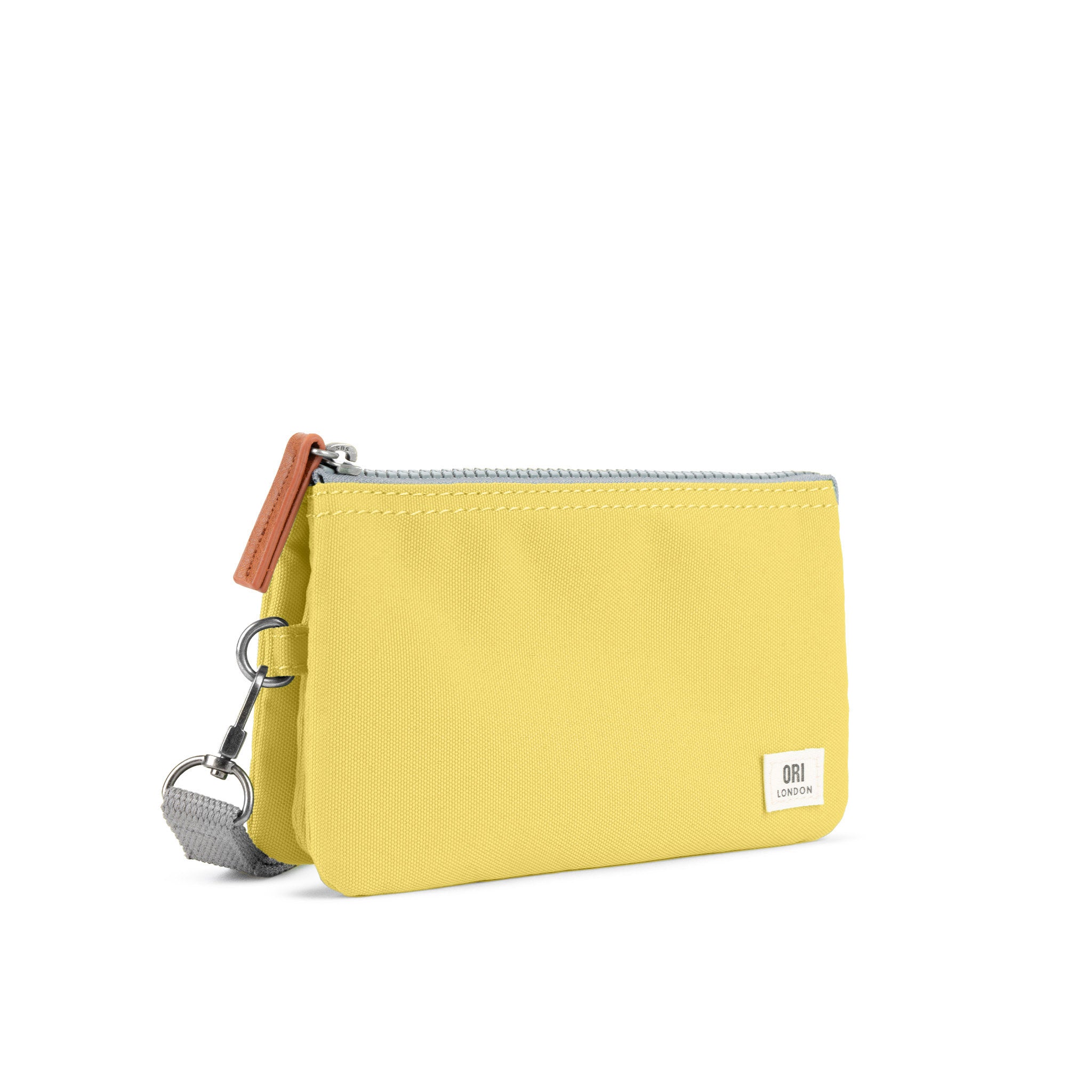 Eco-Friendly Carnaby Lemonade Recycled Canvas Crossbody Bag with Adjustable Wrist Strap - Perfect for Travel, Shopping & Everyday Use