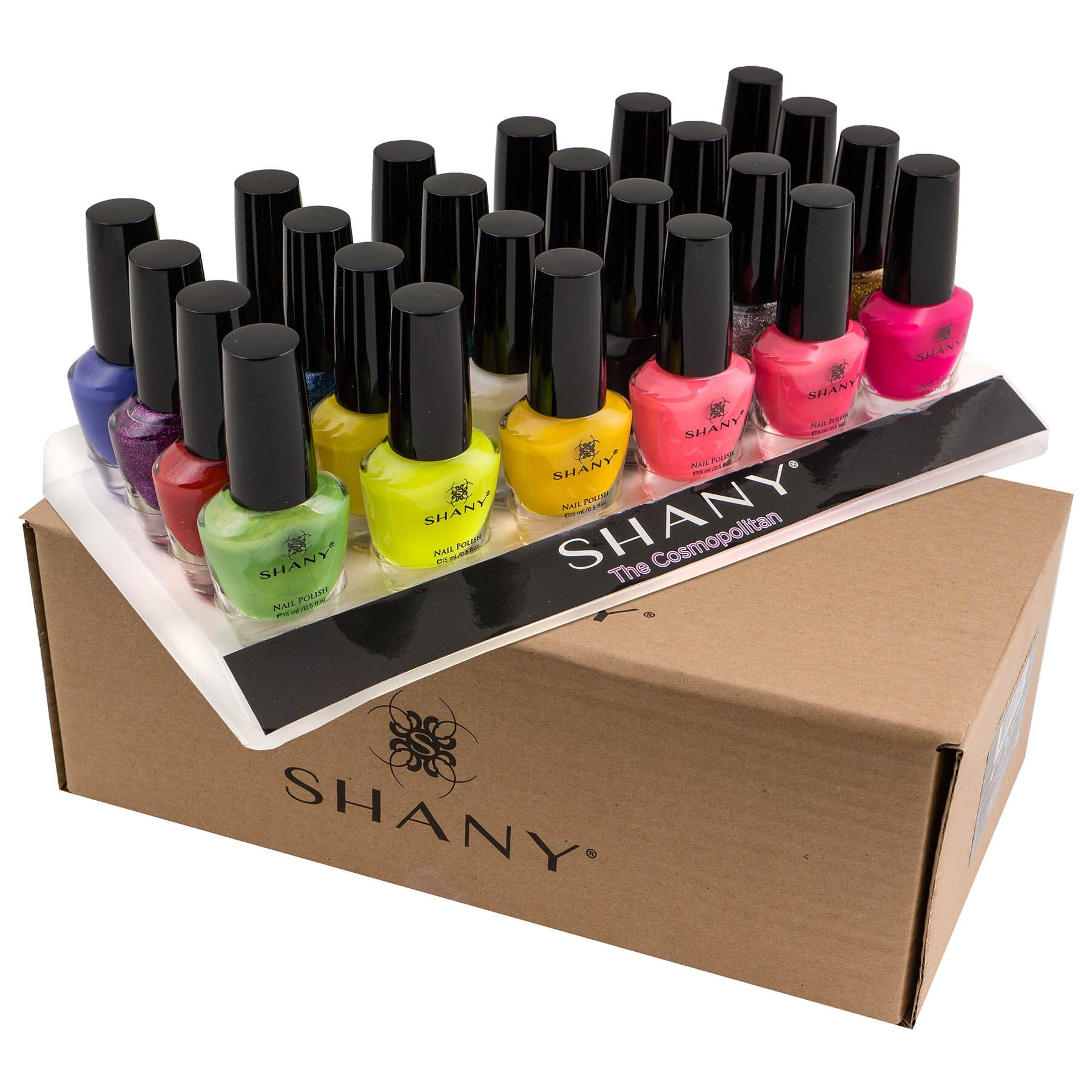 24 Colors Cosmopolitan Nail Polish Set - Long Lasting Gel Nail Polish Kit for Women, Salon Quality Nail Art Manicure & Pedicure - Perfect for Parties, Weddings, Holidays & Everyday Wear
