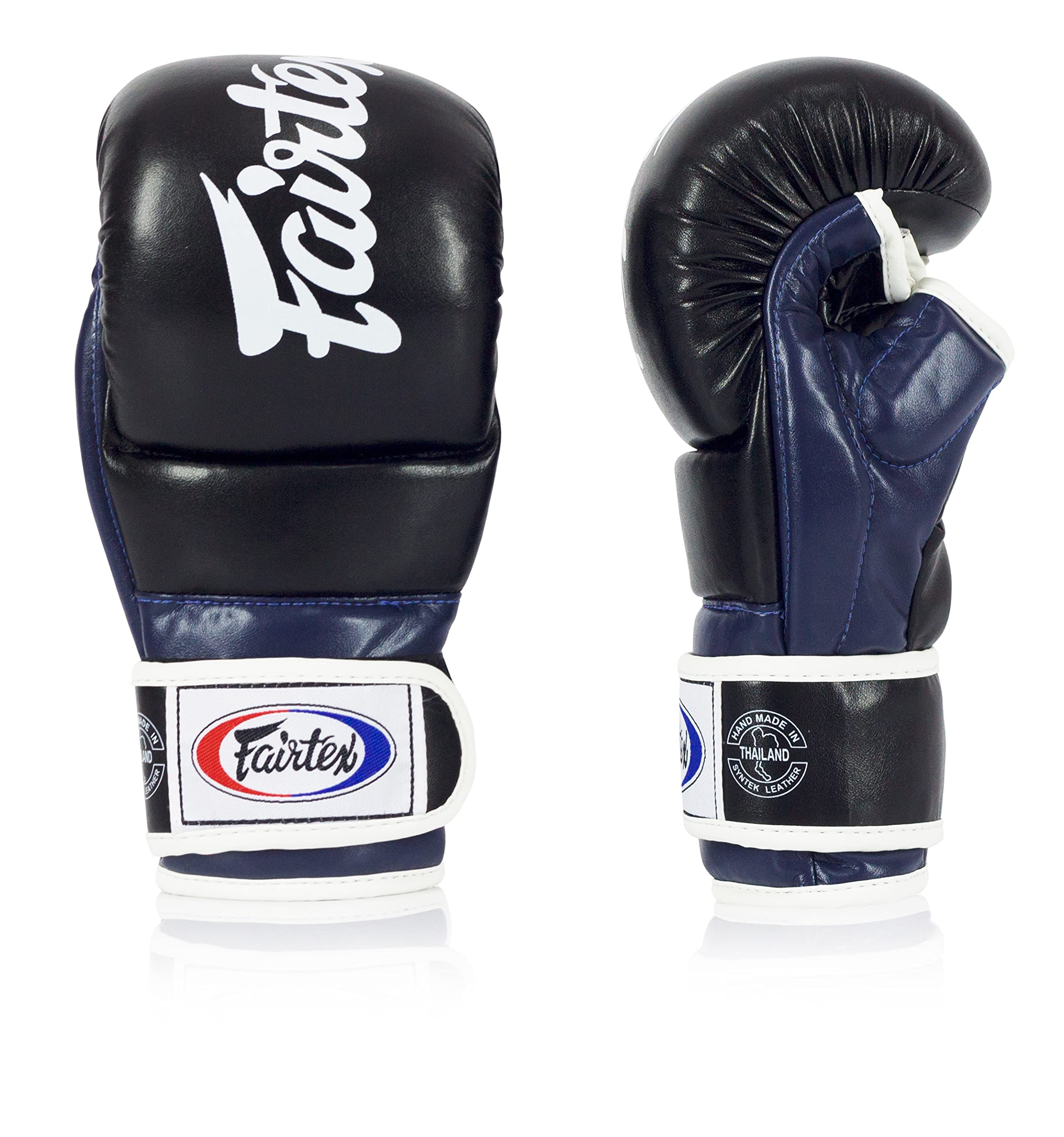 Fairtex FGV18 Muay Thai Boxing Gloves for Men, Women & Kids - Premium Leather MMA & Martial Arts Training Gloves | Lightweight, Shock Absorbent Punching Gloves for Boxing, Kickboxing & Fitness Workouts