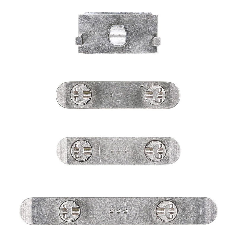 Original iPhone 13 Pro/13 Pro Max Replacement Side Buttons (4-Piece Set) - Volume, Power & Mute Keys - Perfect for DIY Phone Repair & Maintenance