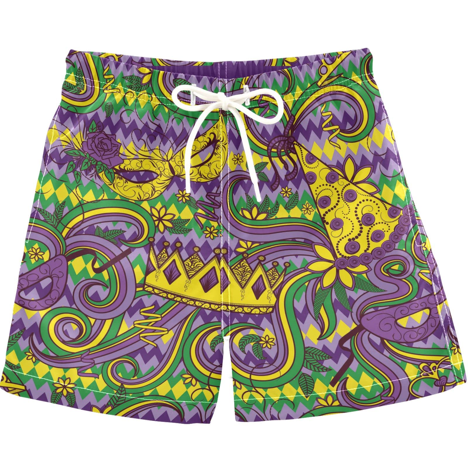Visesunny Boys Swim Trunks - Quick Dry Toddler Swim Shorts for Beach & Pool