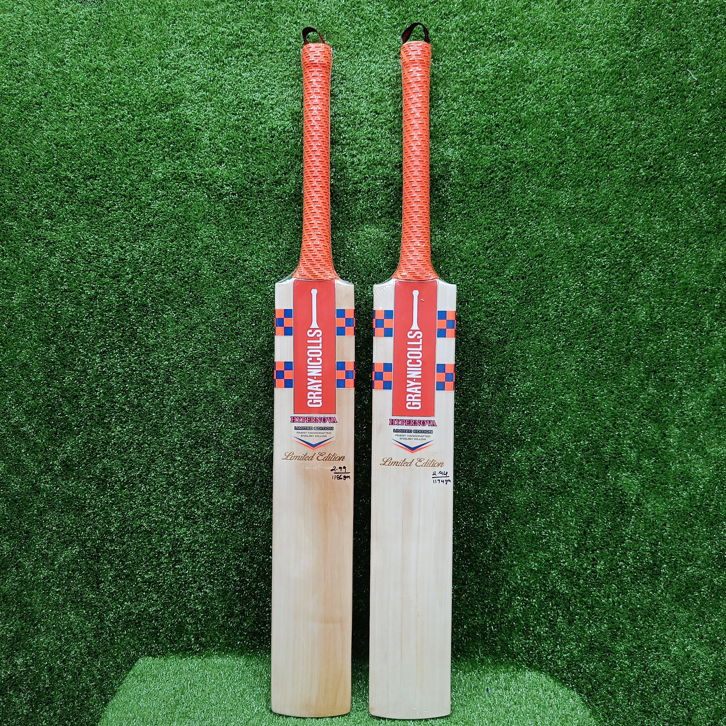 Premium Gray Nicolls HyperNova Limited Edition English Willow Cricket Bat - Professional Grade for Tournament Play & Training Sessions