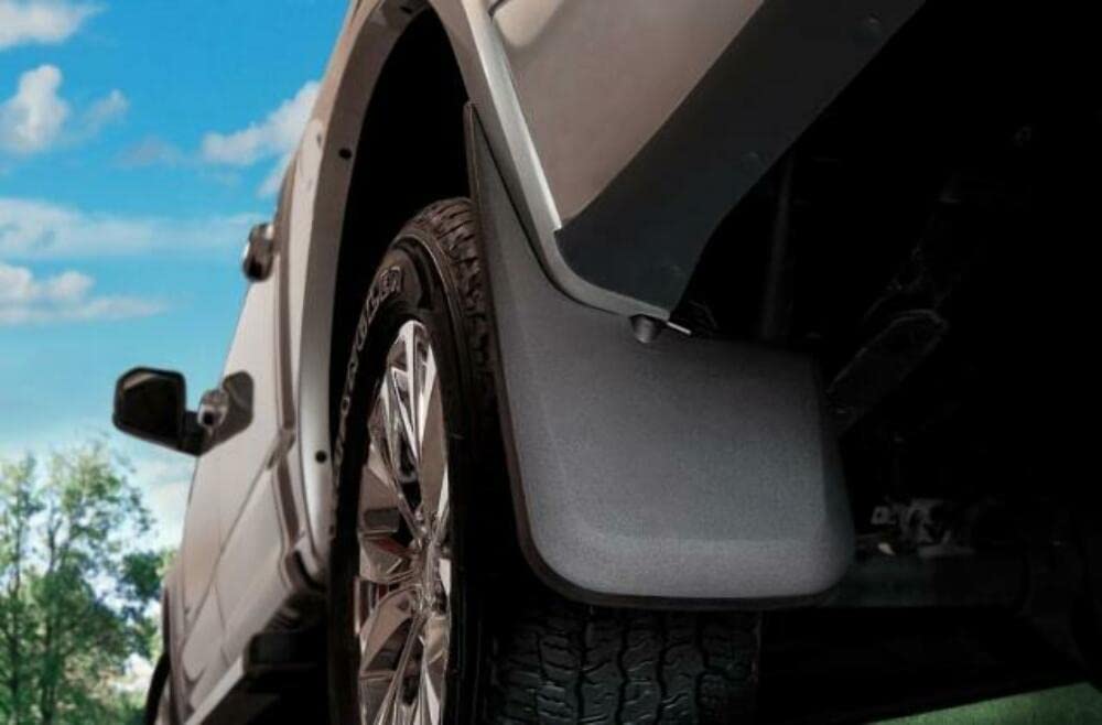 Husky Liners Front & Rear Mud Guards for 2021-2024 Chevy Suburban, Tahoe & GMC Yukon XL - Black 4-Piece Set (58246) | Heavy Duty Splash Guards for Off-Roading & Winter Driving Protection