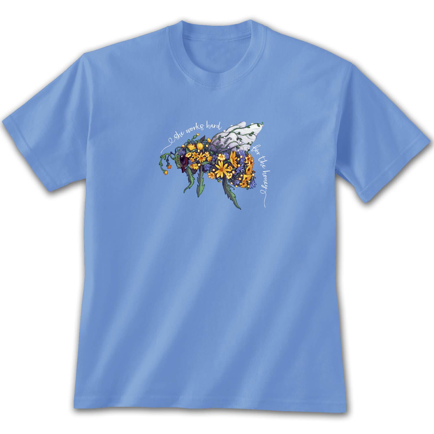 Blooming Bee Softstyle T-Shirt - Comfortable Novelty Graphic Tee for Women & Men - Perfect Gift for Bee Lovers, Gardeners & Nature Enthusiasts - Great for Casual Wear, Outdoor Activities & Themed Parties